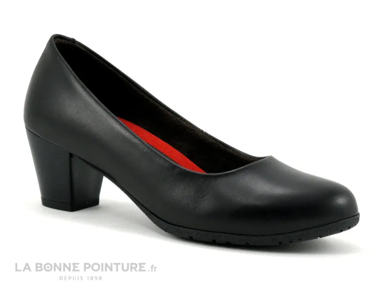 Achat chaussures Carla Tortosa Femme Escarpin, vente Carla Tortosa 75275 Noir - Escarpin souple - Talon moyen