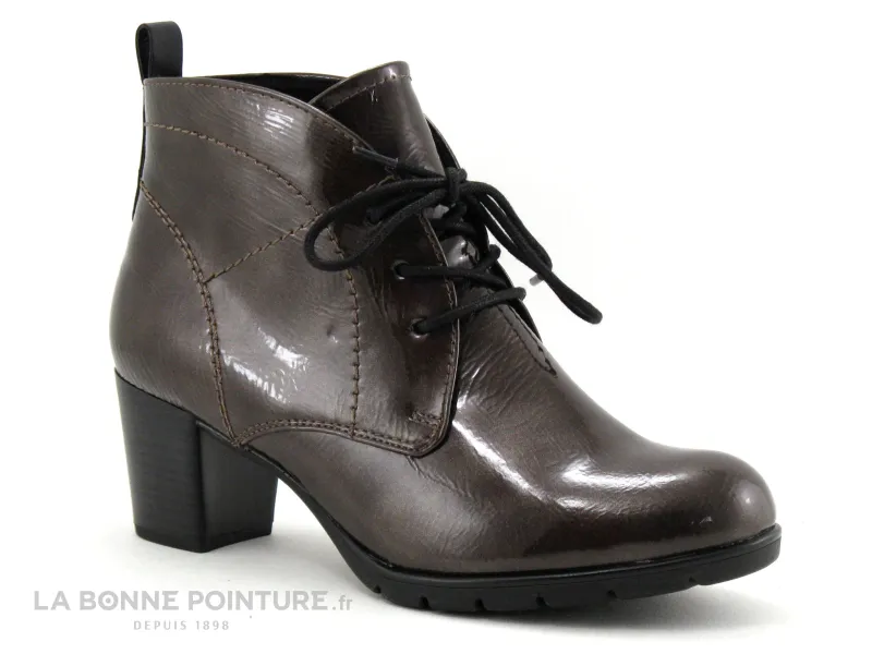Achat chaussures Marco Tozzi Femme Boots, vente Marco Tozzi 2-25109-29 Pepper - Chaussure montante grise a  talon