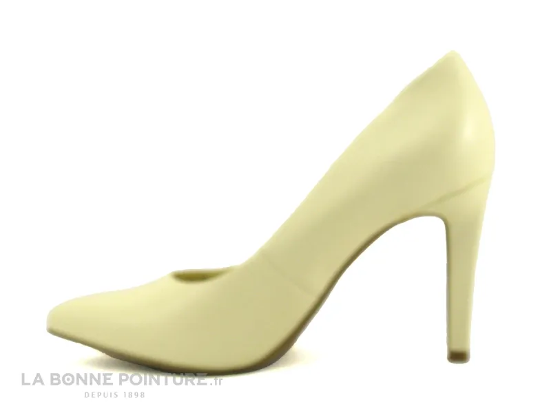 Achat chaussures Marco Tozzi Femme Escarpin, vente Marco Tozzi 2-22415-20 Sorbet - Escarpin jaune talon haut