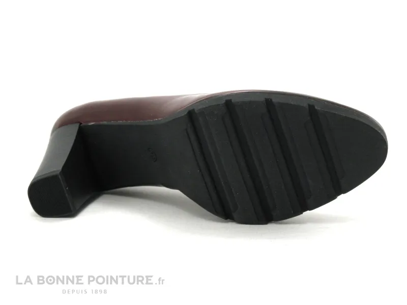 Achat chaussures Marco Tozzi Femme Escarpin, vente Marco Tozzi 2-22457-21 bordeaux verni - Escarpin talon haut