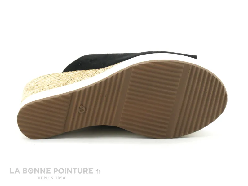 Achat chaussures Millennials Shoes Femme Mule, vente Millenials 3222 Noir - Mule talon haut compense