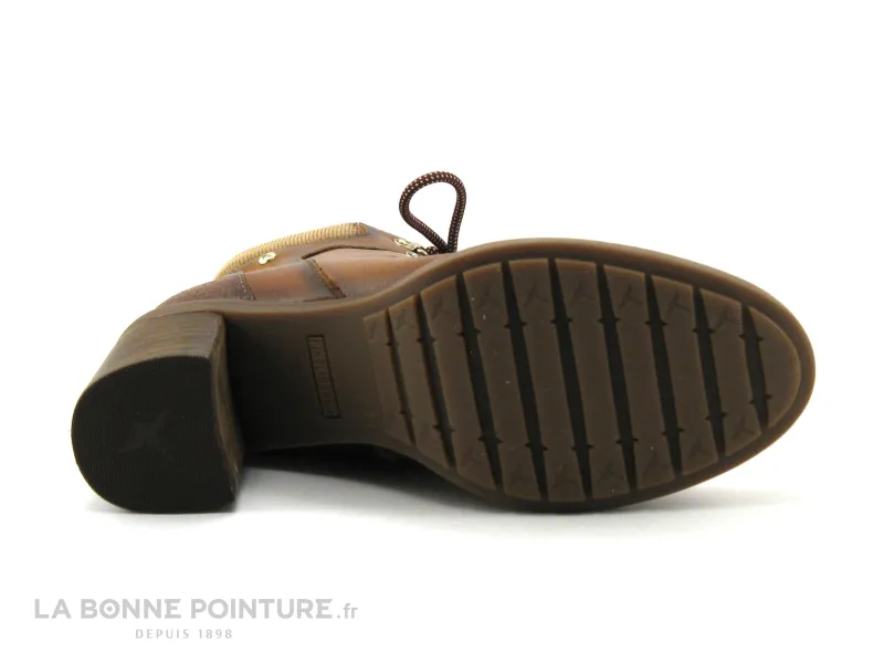 Achat chaussures Pikolinos Femme Boots, vente Pikolinos POMPEYA W7S-8851 Brandy - Boots Femme talon haut