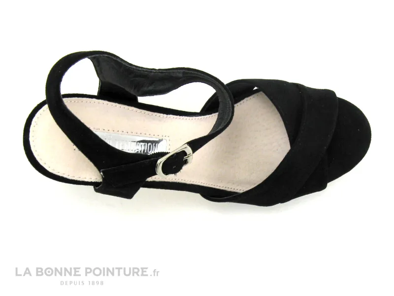 Achat chaussures Xti Femme Sandale et Nu-pieds, vente Xti Tentations 32035 Noir - Sandale chic talon haut