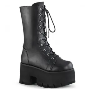 chaussures Gothiques Plateformes noires, gros talon Demonia Cult Vegan