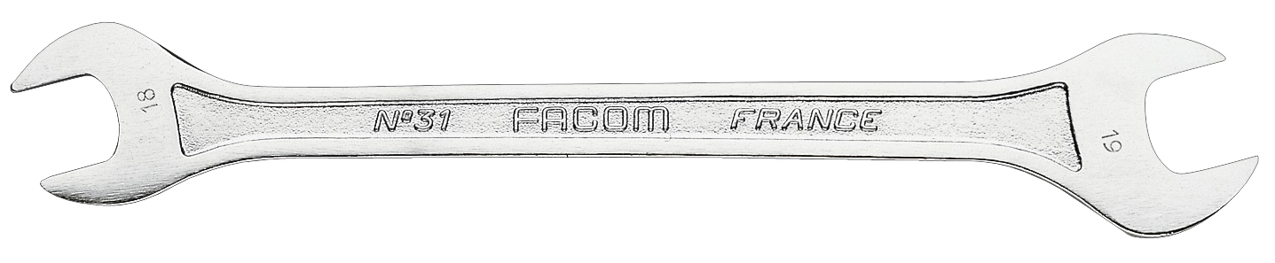 Clé à fourche "extra-plate" métrique 31 Facom