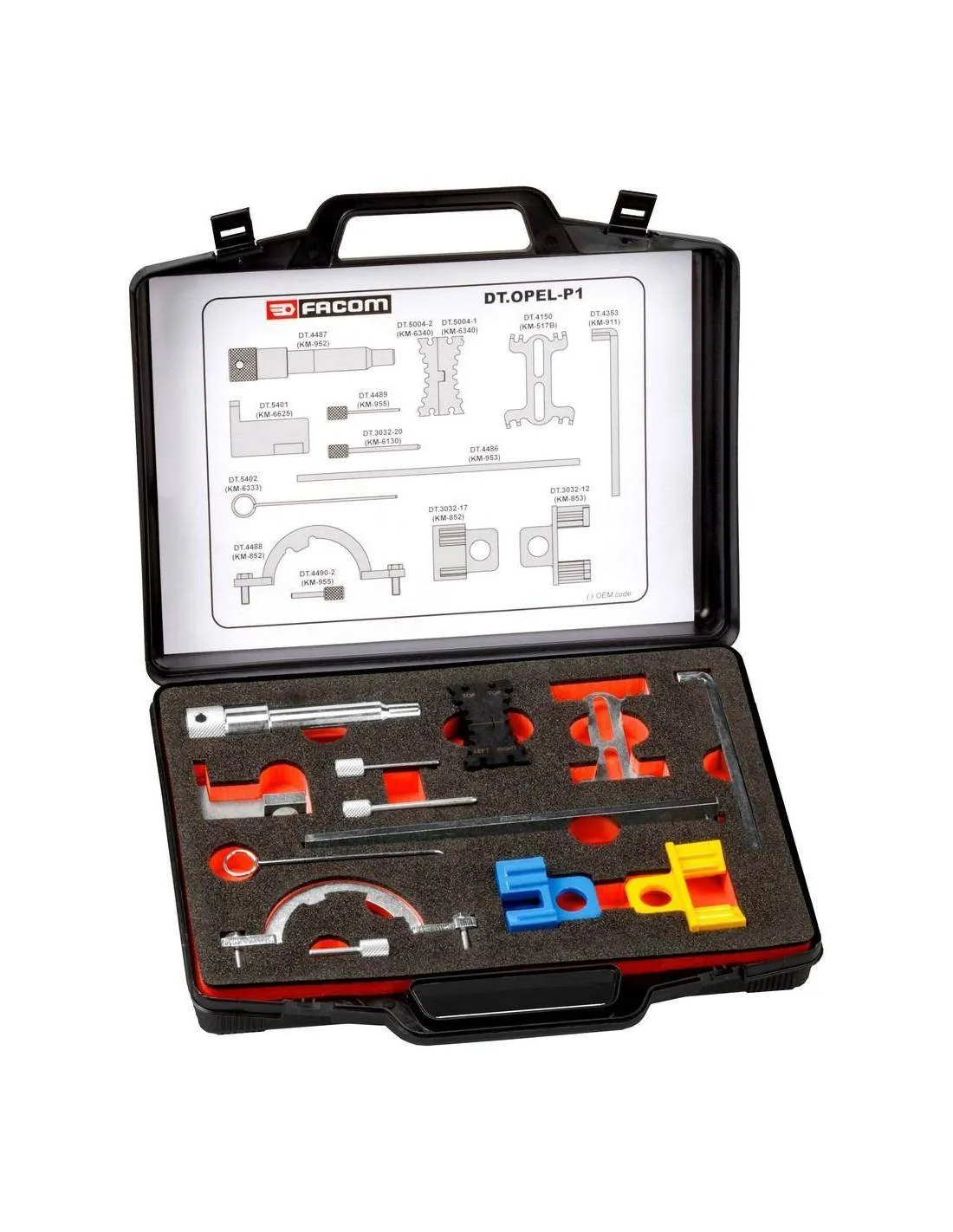 Coffret de calage OPEL - Moteurs Essence - DT.OPEL-P1 - Facom
