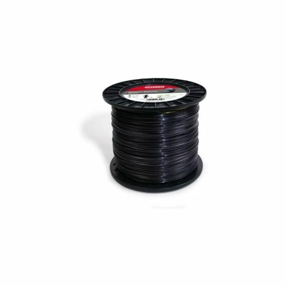 Fil débroussailleuse carré nylium noir ø4.0mm/81m oregon 581221