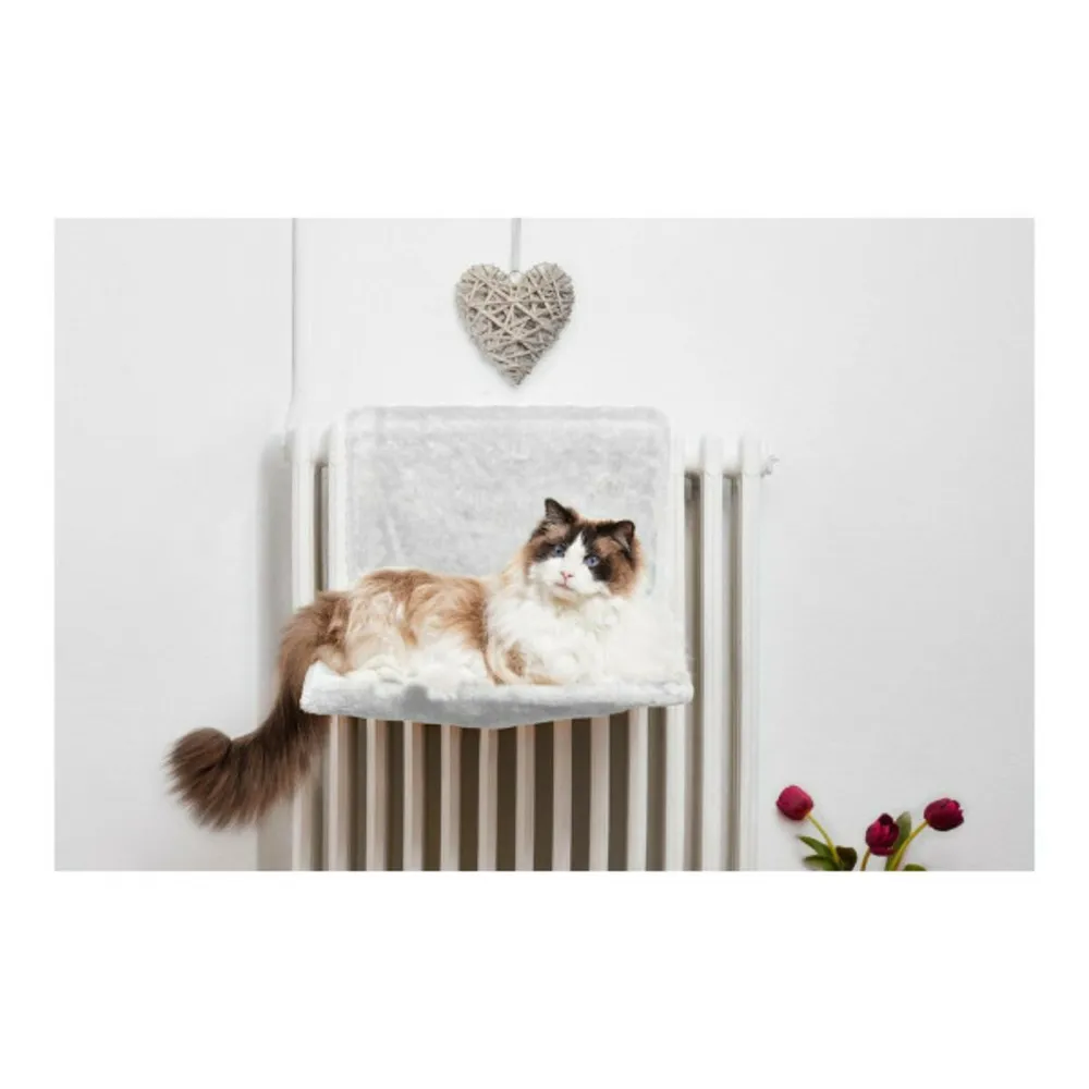Hamac suspendu pour chats bora bora blanc (45 x 26 x 31 cm)