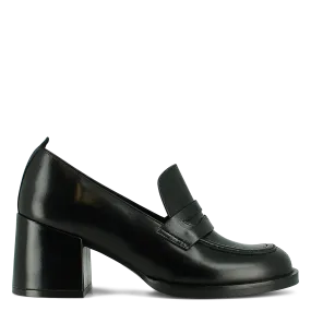 MOCASSINS à TALON EN CUIR BICHE - JONAK pour FEMME | Printemps