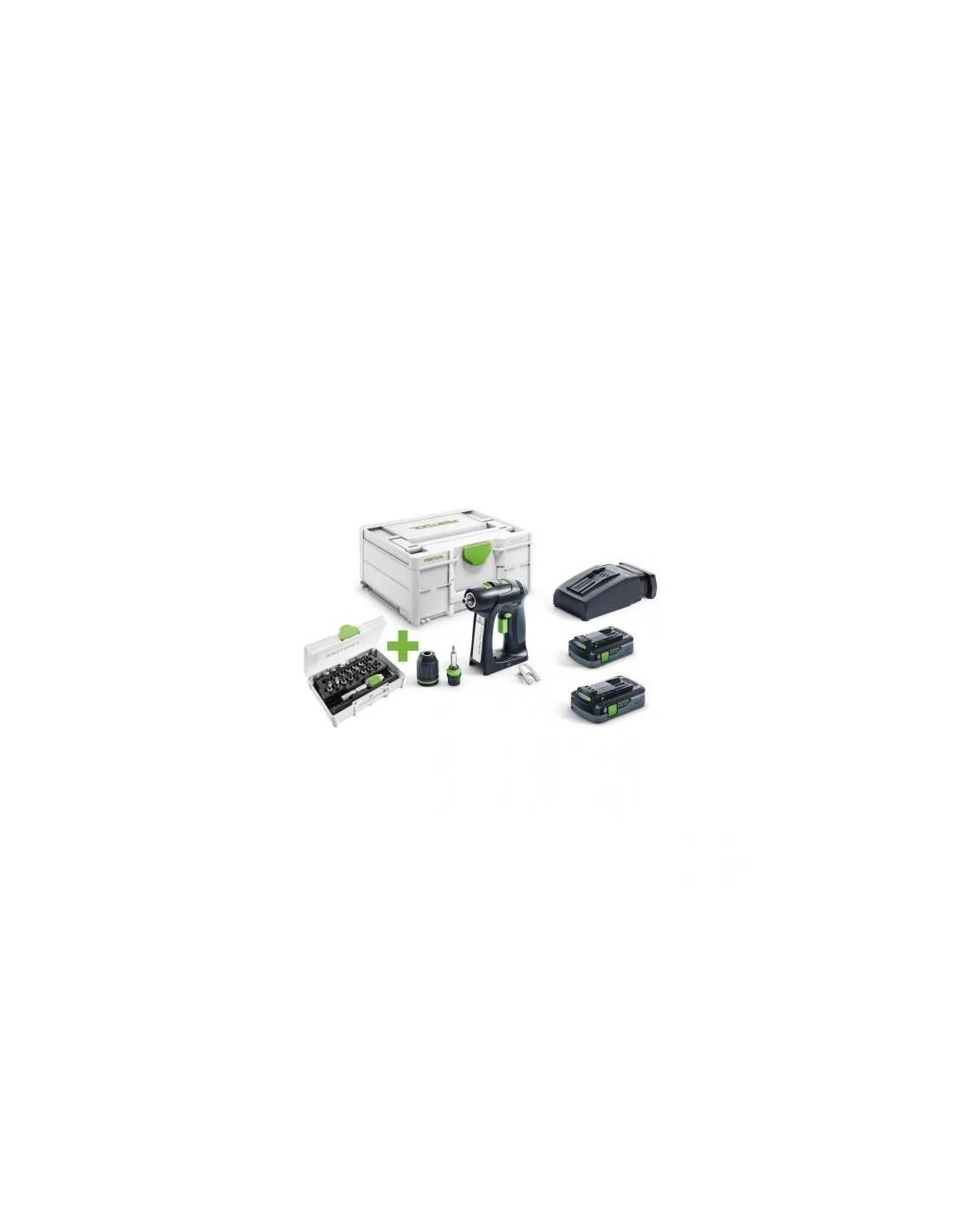 Perceuse-visseuse sans fil C 18 HPC 4,0 I-Plus | 577187 - Festool