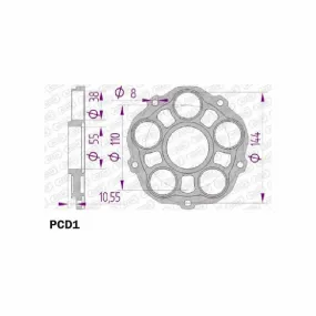 Porte couronne Afam pour couronne type 51608/51607 Ducati 748/916/996