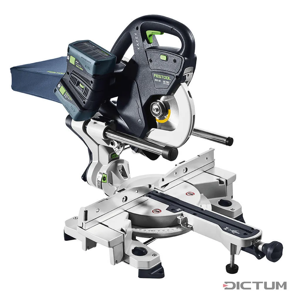 Scie à onglets radiale sans fil Festool KAPEX KSC 60 EB 5,0 I-Plus