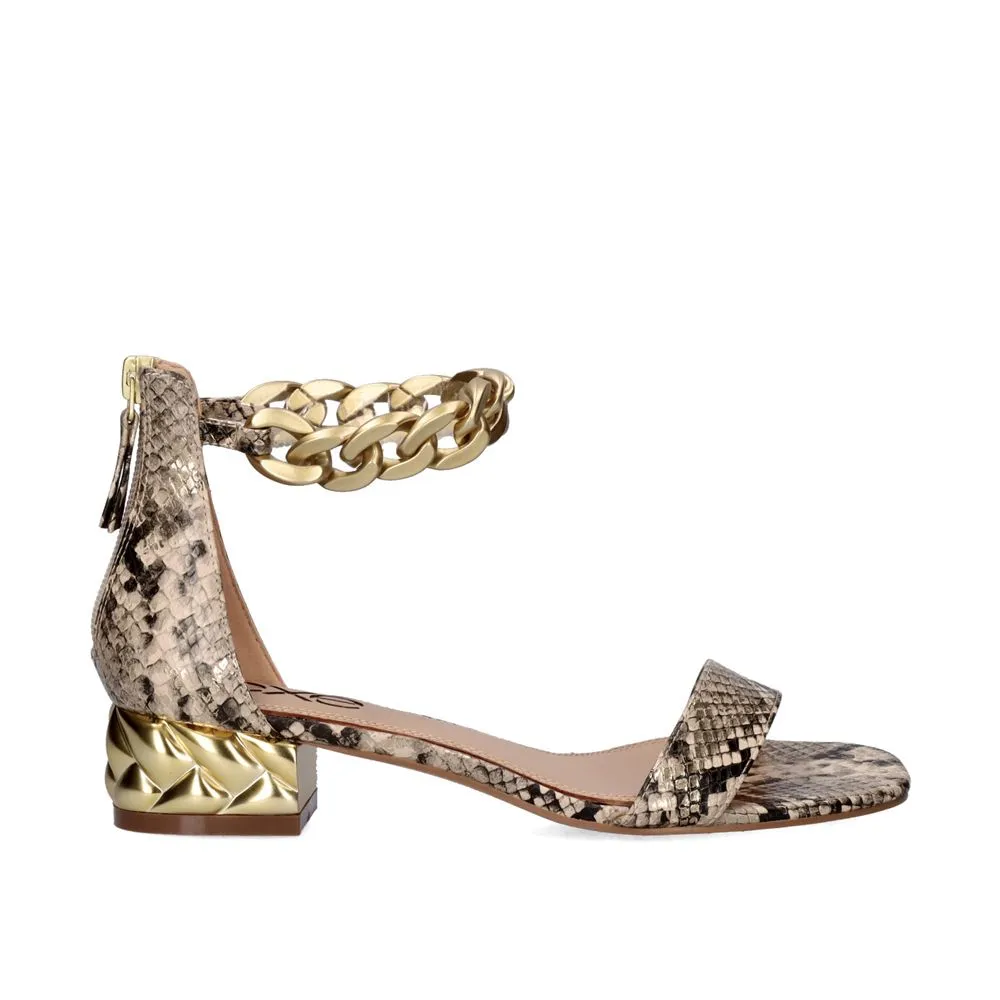 TALON SANDAL EXÉ KATY-386 SERPENT BEIGE