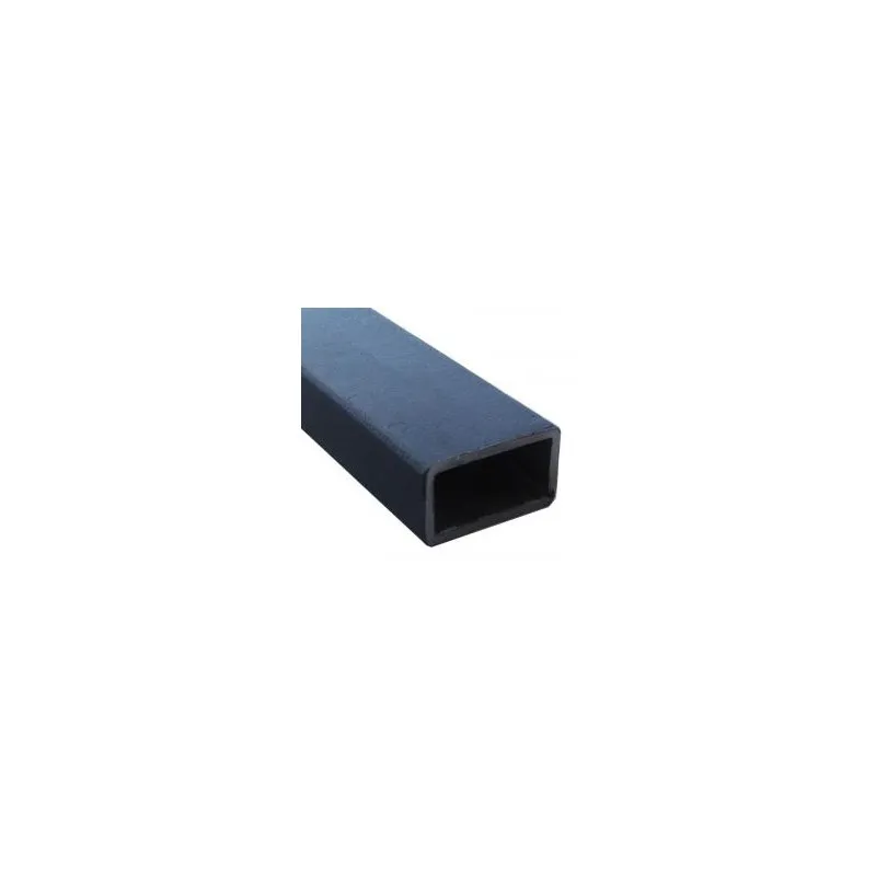 Tube rectangulaire acier serrurerie 101 de 80 x 40 x 2 m/m